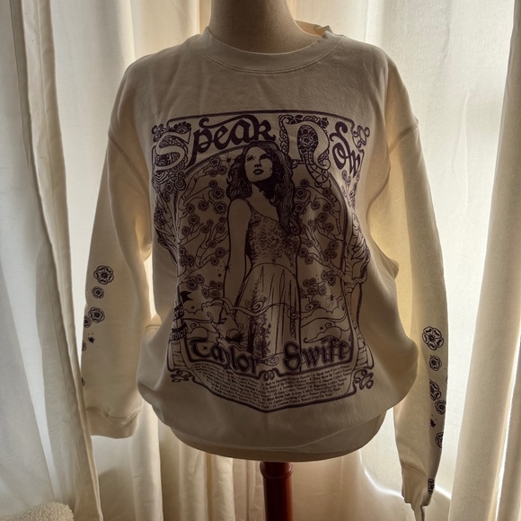 Speak Now Taylor's Version Trackless Crewneck - Picture 2 of 3